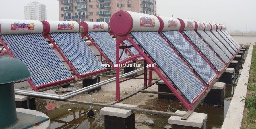 辽宁省抚顺市乐购购物中心50台单机热水工程